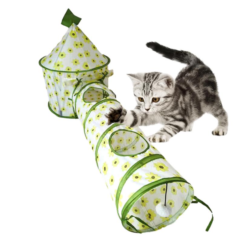 Foldable Cat Tunnel Play Toy product photo