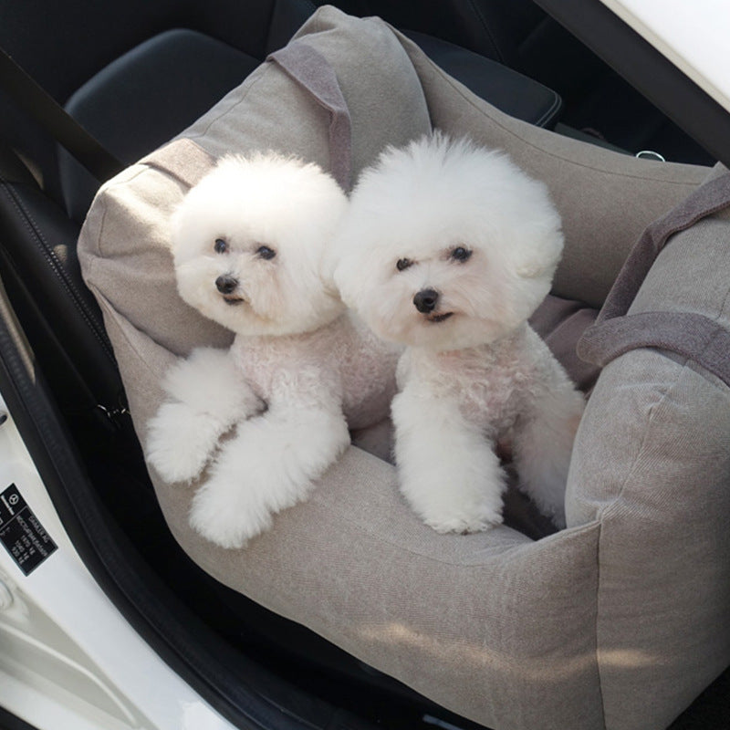 Waterproof Pet Car Seat Carrier Bed product photo